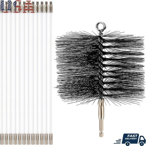 Chimney cleaning set - set, stainless